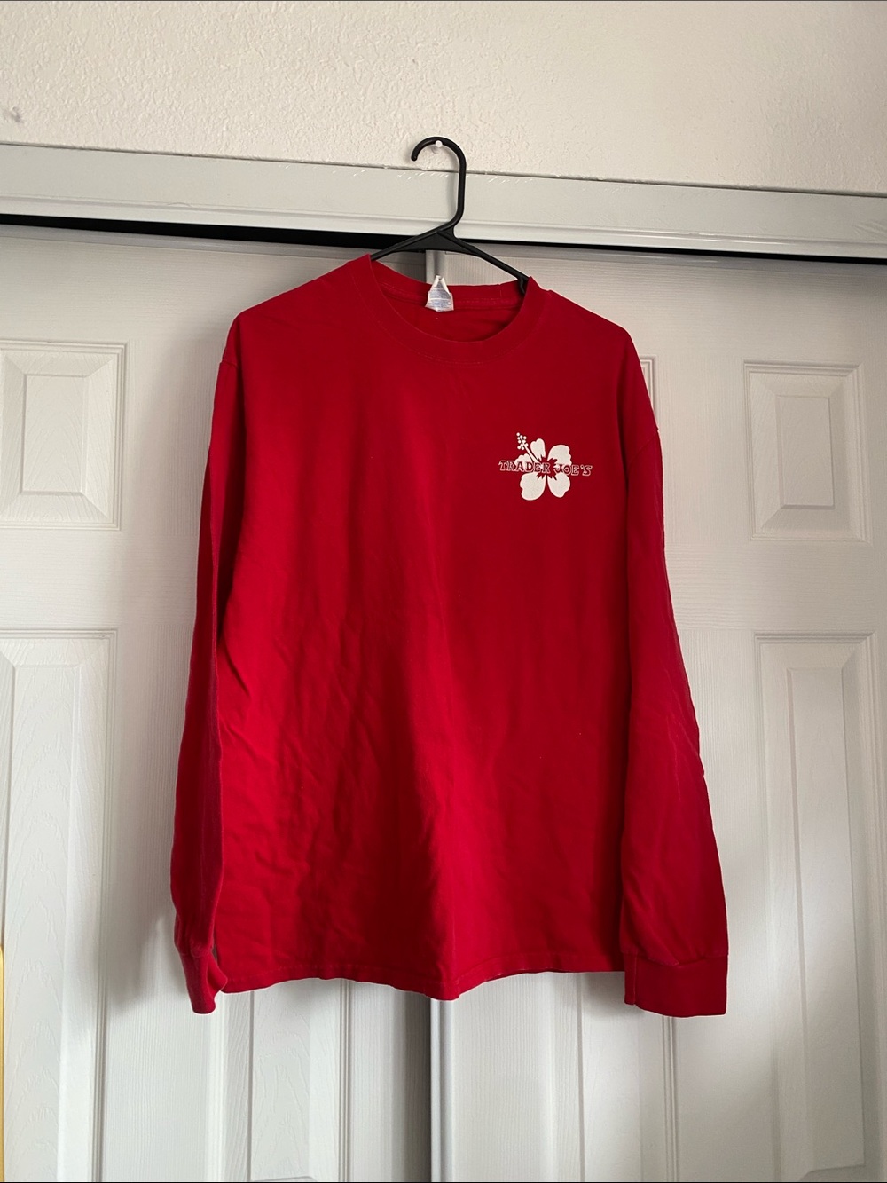 🌺 Trader Joe’s Hibiscus Long Sleeve Large Vintage